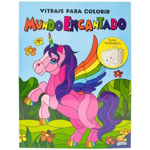 MUNDO ENCANTADO - VITRAIS PARA COLORIR
