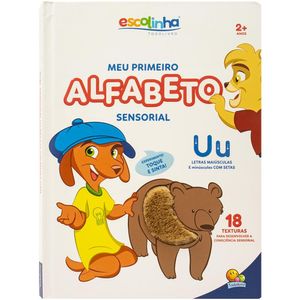 MEU PRIMEIRO ALFABETO SENSORIAL - TATIL