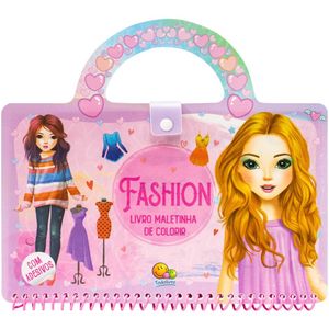FASHION - LIVRO MALETINHA DE COLORIR