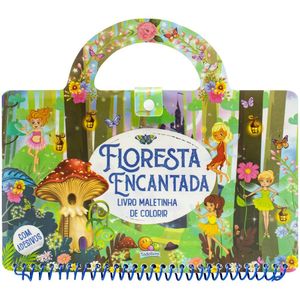 FLORESTA ENCANTADA - LIVRO MALETINHA DE COLORIR
