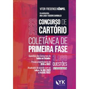 CONCURSO DE CARTORIO - 1ª FASE - 3.968 QUESTOES