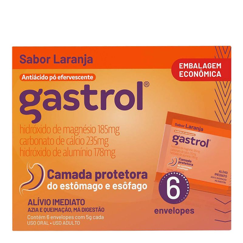 GASTROL PO EFEV LAR C 6 ENV 5G