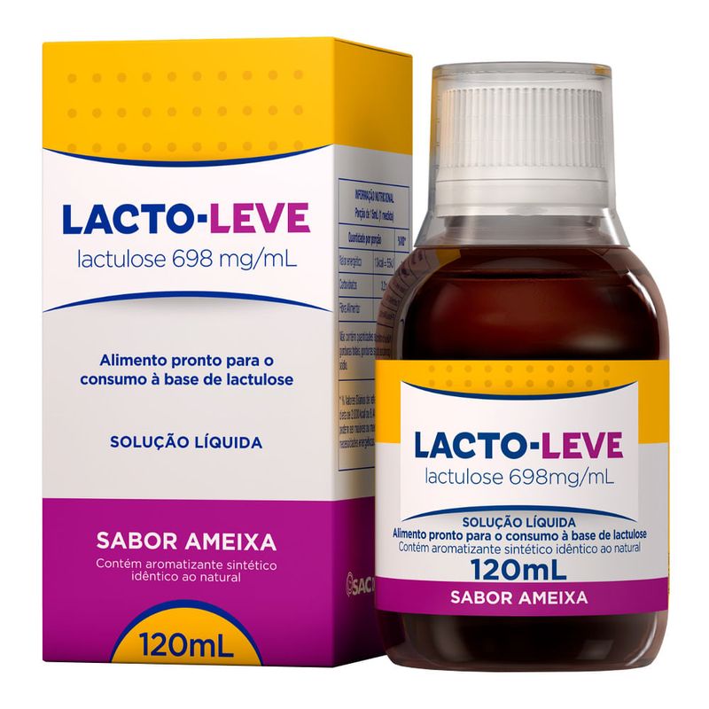 LACTO LEVE 698MG/ML SABOR AMEIXA 120ML