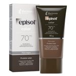 EPISOL COLOR PROTETOR SOLAR EFEITO BASE PELE NEGRA FPS70 40G