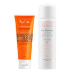 KIT AVENE VERAO MAT PERFECT FLUIDO COM COR FPS60+ AGUA TERMA