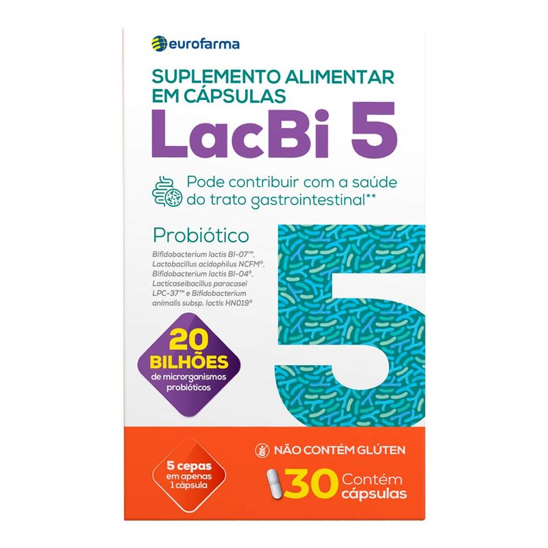 LACBI 5 PROBIOTICO 30CAP