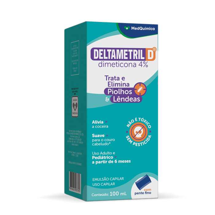 DELTAMETRIL D 4% EMULSAO 100ML