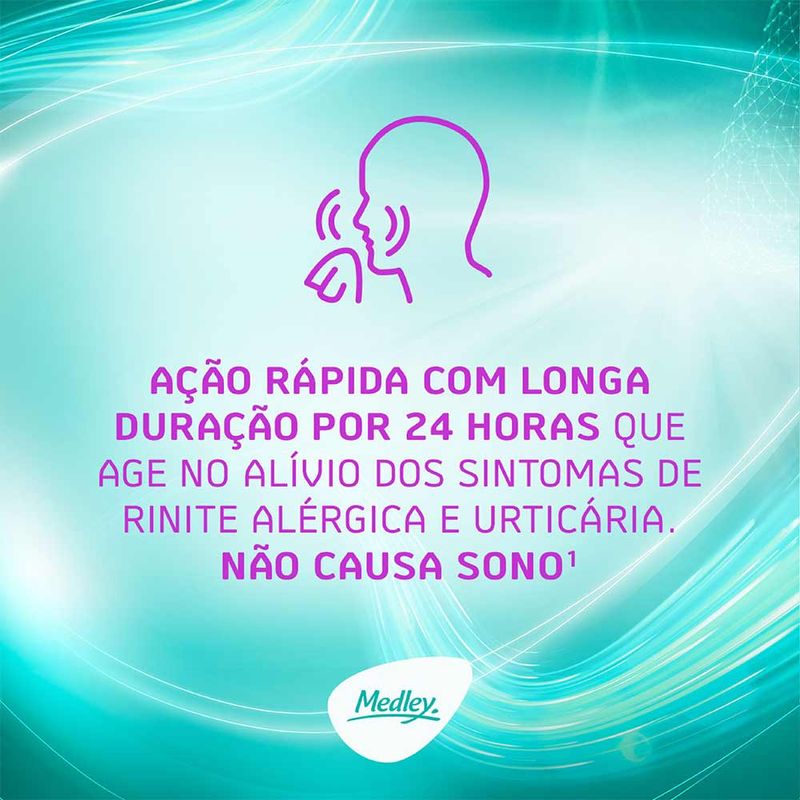 FEXOFENADINA, CLORIDRATO MED 120MG 10CPR GEN