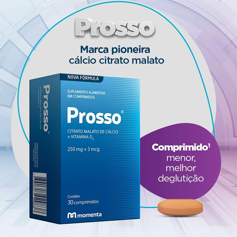 PROSSO 250MG+3,0MG 30CPR