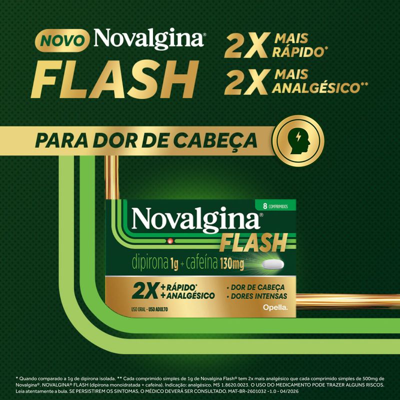 NOVALGINA FLASH 8CPR