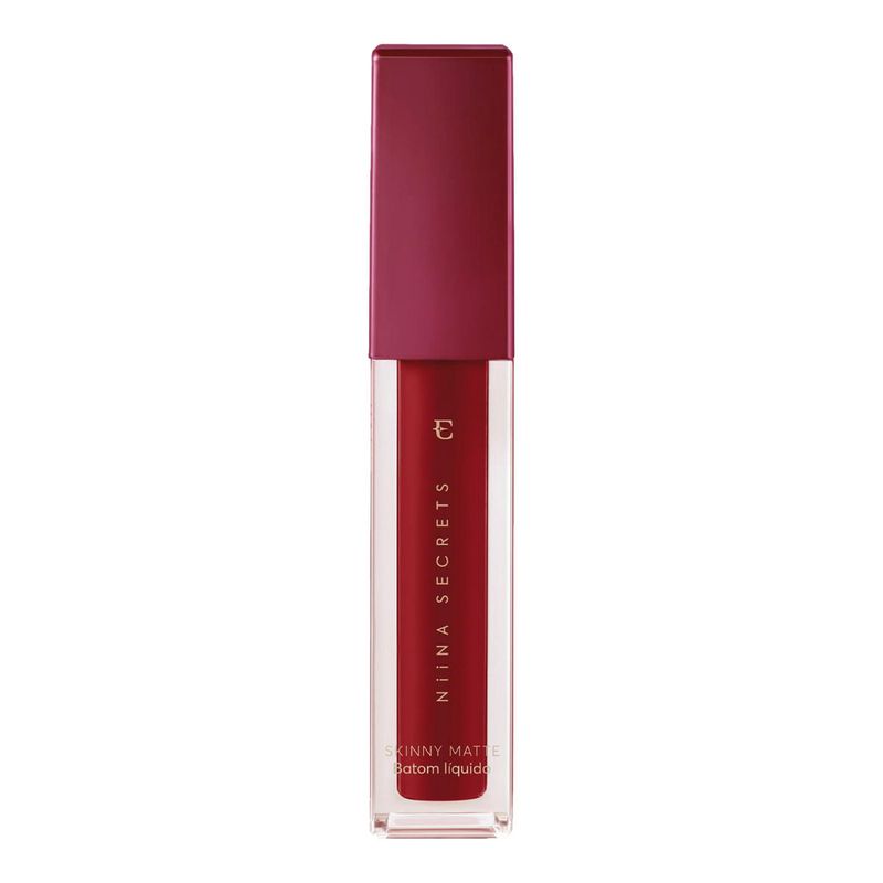 NIINA SECRETS EUDORA BATOM LIQUIDO SKINNY MATTE VERMELHO HIB