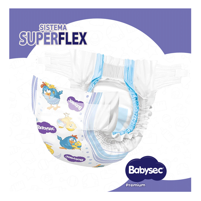 FRALDA BABYSEC PREMIUM HIPER XXG 52UN