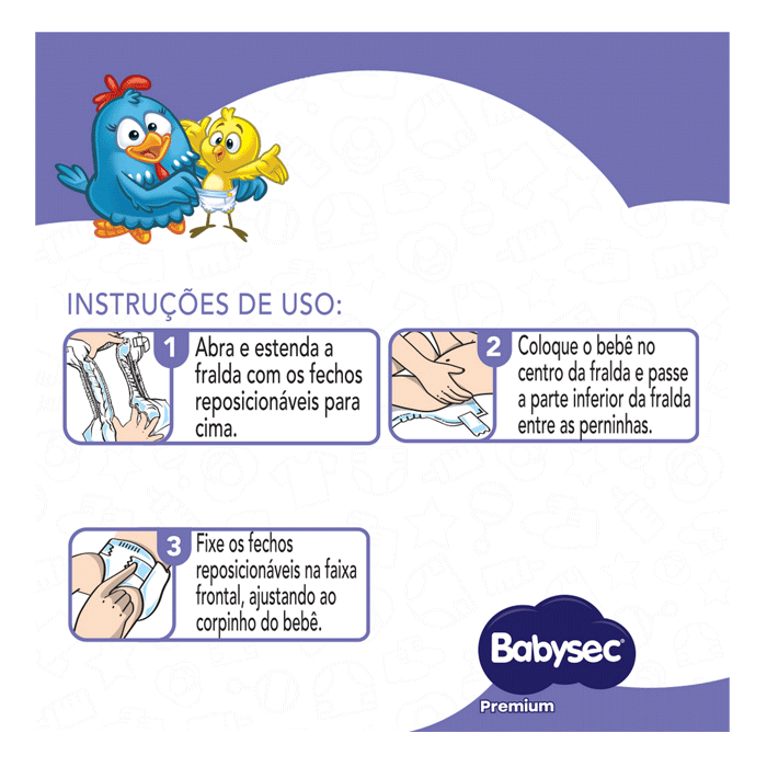 FRALDA BABYSEC PREMIUM HIPER XXG 52UN