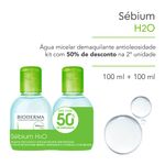 BIODERMA KIT SEBIUM H20 100ML+100ML