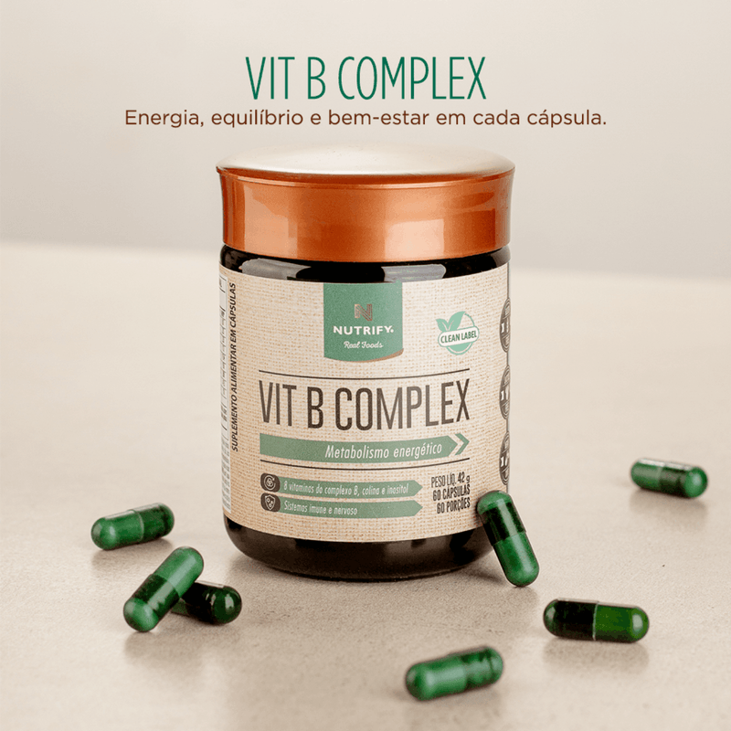 VITAMINA B COMPLEX NUTRIFY 60CAP