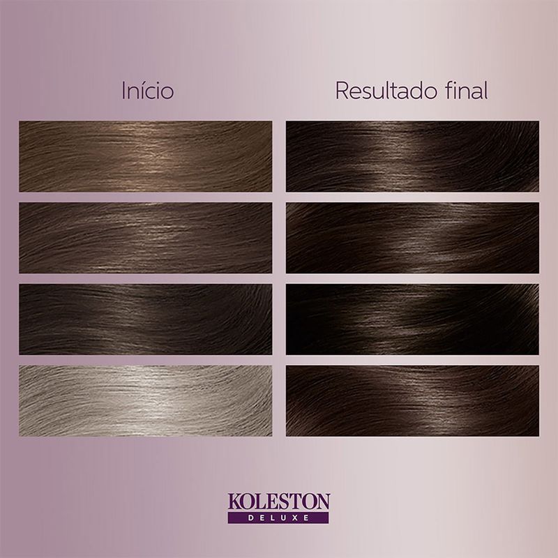 TINTURA KOLESTON DELUXE 40 CASTANHO MEDIO