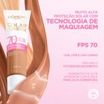 PROTETOR SOLAR LOREAL EXP EFEITO MAKE UP FPS70 COR 03 40G