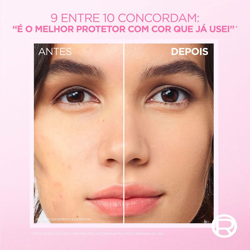 PROTETOR SOLAR LOREAL EXP EFEITO MAKE UP FPS70 COR 02 40G