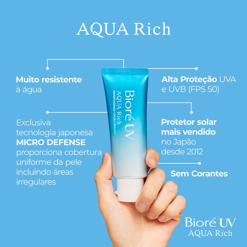 BIORE UV AQUA RICH WATERY ESSENCE FPS50 70G