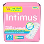 PROTETOR DIARIO INTIMUS CUIDADO AVANÇADO 80UN