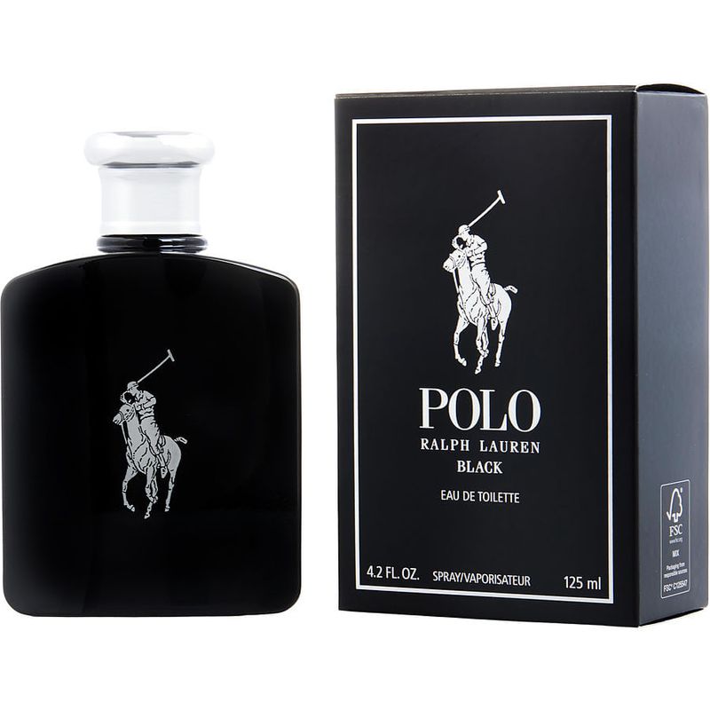 POLO RALPH LAUREN BLACK EAU DE TOILETTE 125ML