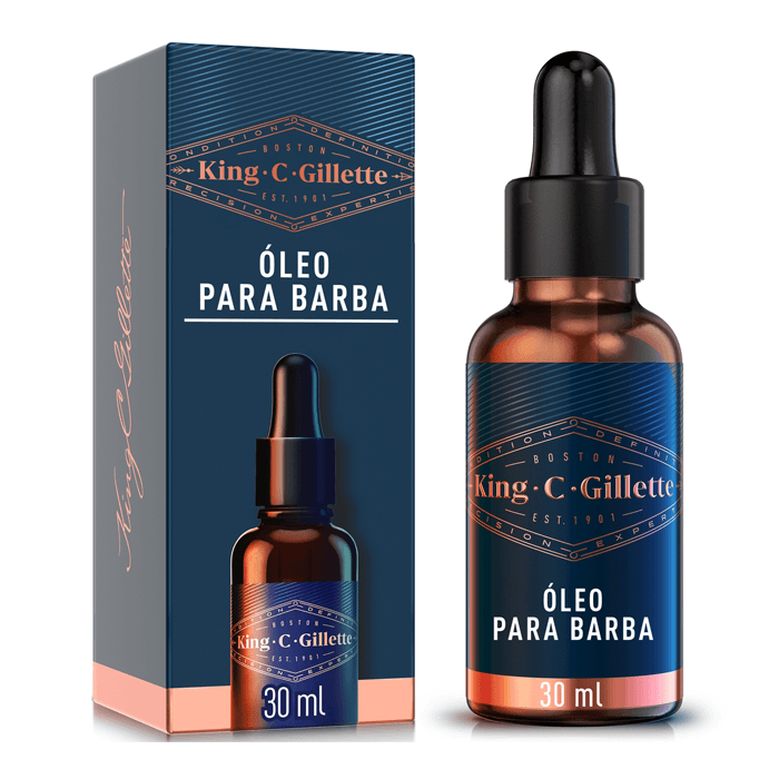 OLEO PARA BARBA KING C GILLETTE 30ML