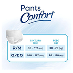 FRALDA TENA PANTS CONFORT P/M L32P29