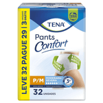 FRALDA TENA PANTS CONFORT P/M L32P29