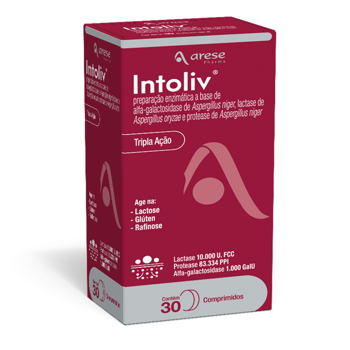 INTOLIV LACTASE 10.000FCC 30CPR