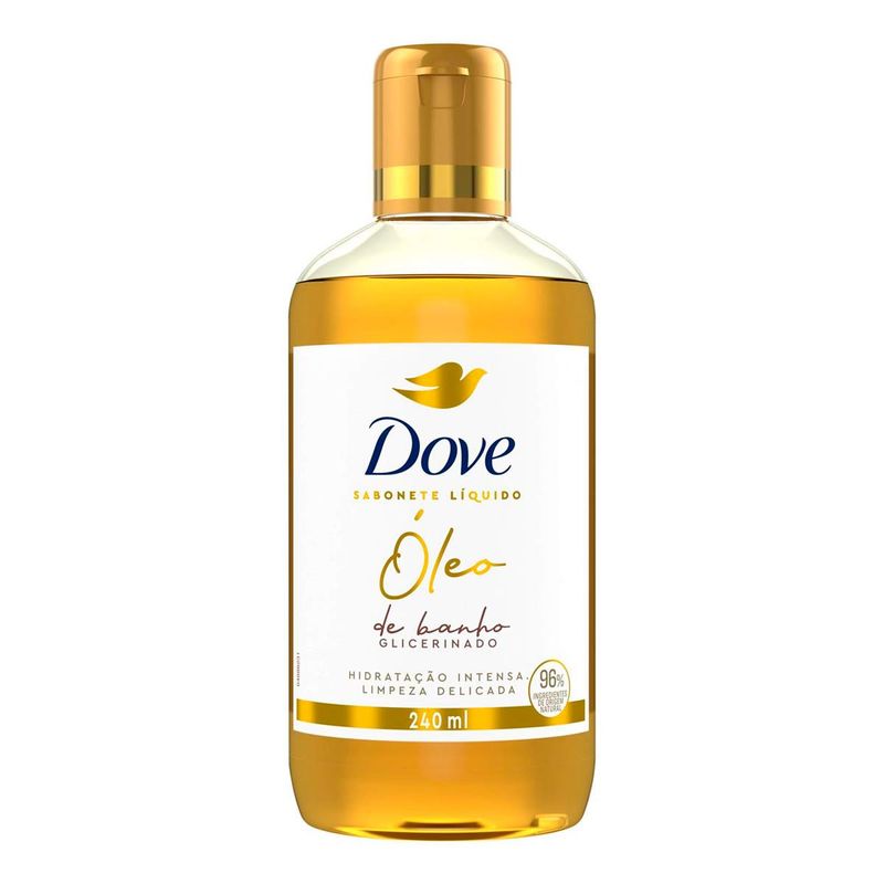 DOVE SABONETE LIQUIDO OLEO DE BANHO 240ML