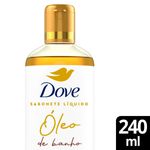 DOVE SABONETE LIQUIDO OLEO DE BANHO 240ML