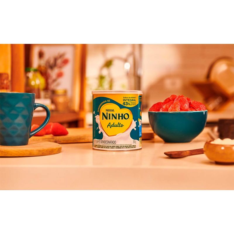 LEITE NINHO ADULTO SEMIDESNATADO 350G