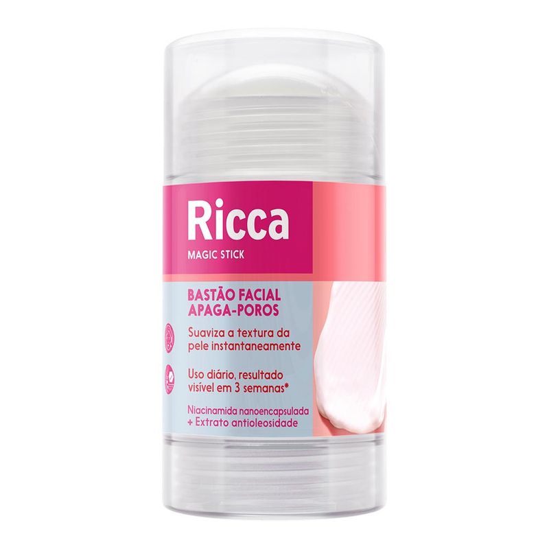 BASTAO FACIAL RICCA APAGA POROS 1UN