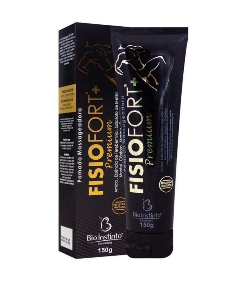 FISIOFORT PREMIUM POMADA MASSAGEADORA 150G
