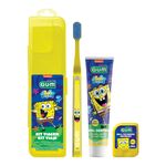 KIT GUM ESCOVA DENTAL BOB ESPONJA