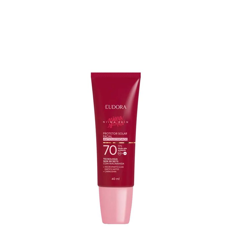 NIINA SECRETS EUDORA PROT SOLAR FACIAL ANTIOL FPS70 40ML