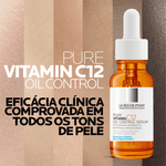 PURE VITAMIN C12 OIL CONTROL SERUM LA ROCHE 15ML