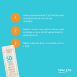 SUNLESS PROTETOR SOLAR FPS50 STICK BRONZE 12G