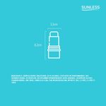 SUNLESS PROTETOR SOLAR FPS50 STICK MEDIA 12G