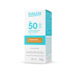 SUNLESS PROTETOR SOLAR FPS50 STICK TRANSLUCIDO 12G