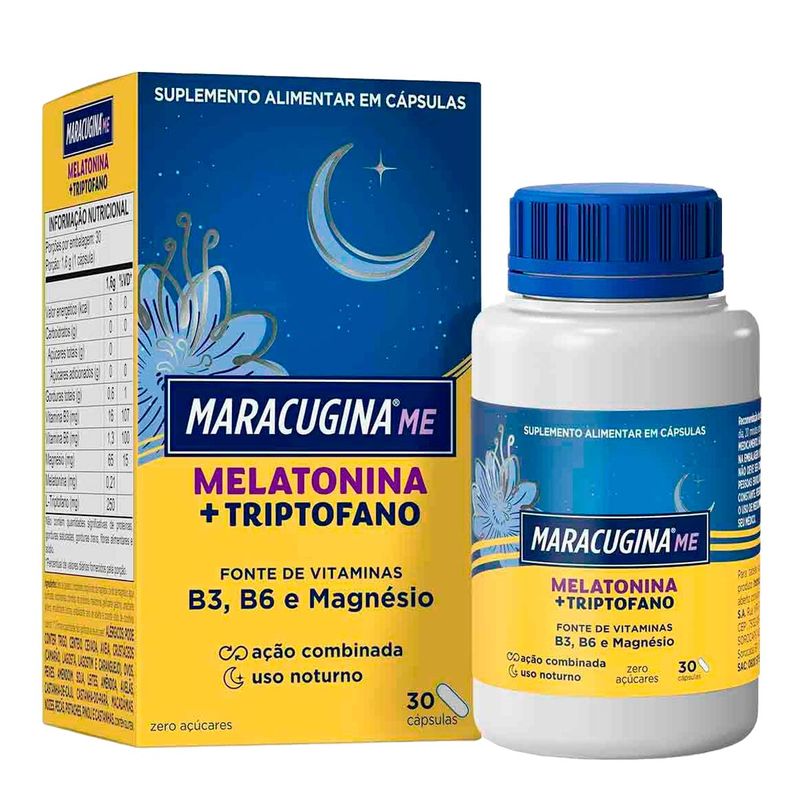 MARACUGINA MELATONINA + TRIPTOFANO 30CAP
