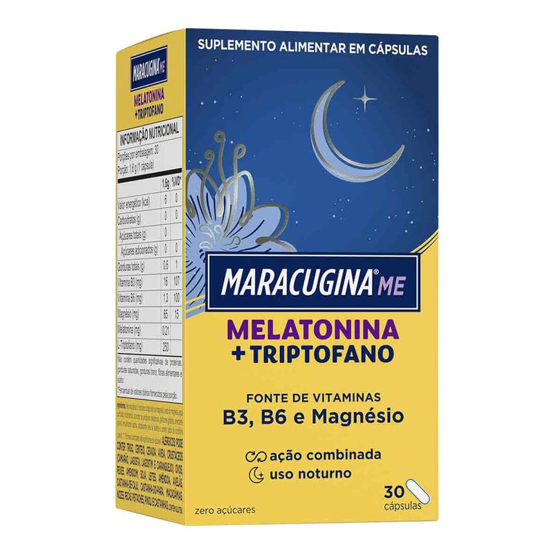 MARACUGINA MELATONINA + TRIPTOFANO 30CAP