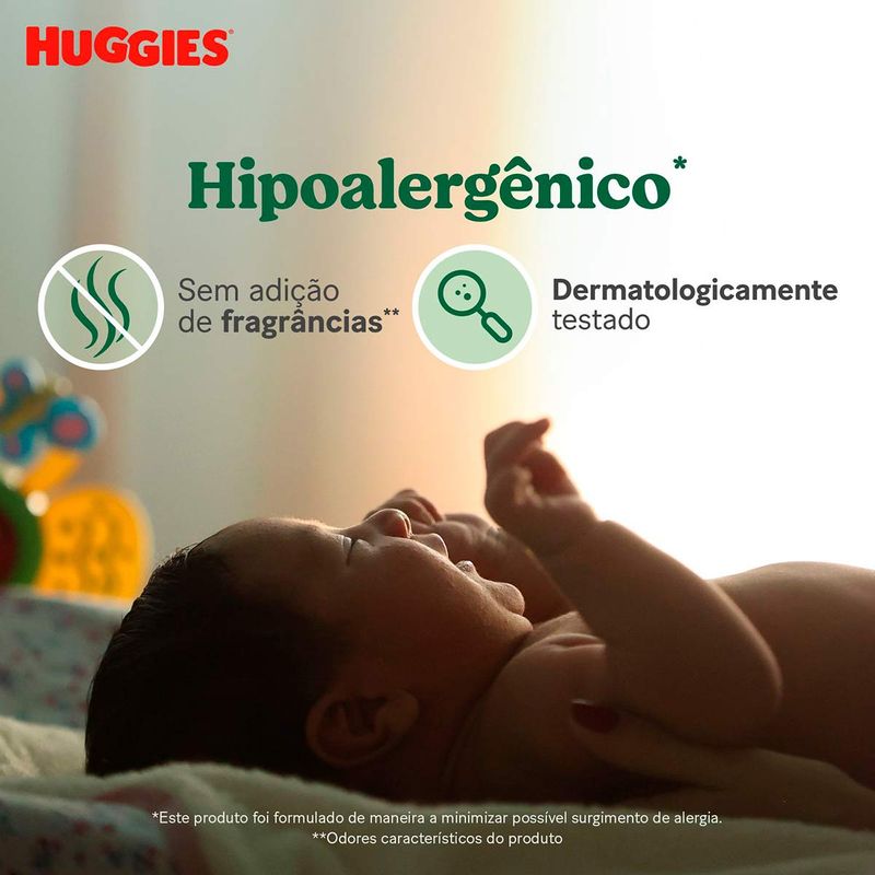 FRALDA HUGGIES NATURAL CARE RECEM NASCIDO RN 34UN