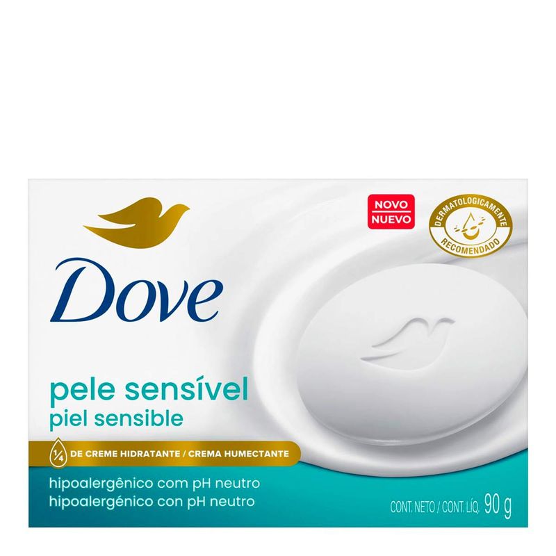 SABONETE DOVE PELE SENSIVEL 90G