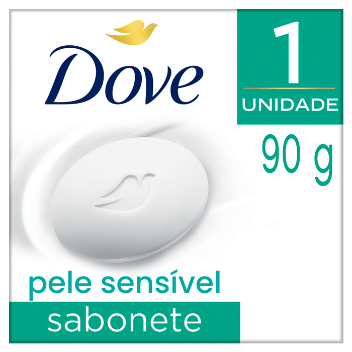 SABONETE DOVE PELE SENSIVEL 90G
