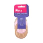 ELASTICOS MEDIOS BEGE PARA CABELOS RICCA 1UN