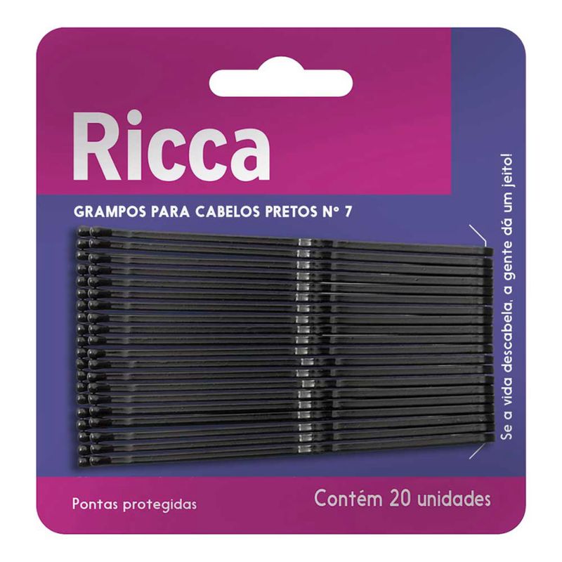GRAMPOS PARA CABELOS PRETOS N7 RICCA