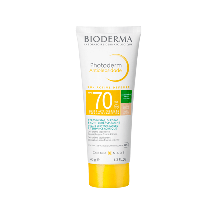 BIODERMA PHOTODERM FPS70 ANTIOLEOSIDADE MUITO CLARO 40G