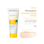 BIODERMA PHOTODERM FPS70 ANTIOLEOSIDADE MUITO CLARO 40G