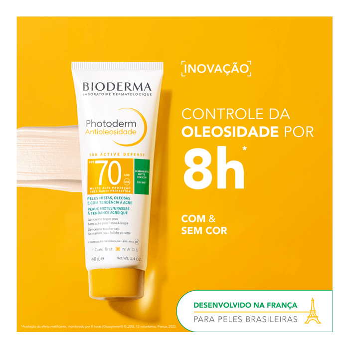 BIODERMA PHOTODERM FPS70 ANTIOLEOSIDADE MUITO CLARO 40G